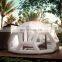 Pvc Starry Night Transparent Inflatable Clear Dome Bubble Tube Globe Football Tent for Outdoor Camping