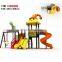 kids  baby garden equipments plastic playhouse with slide