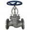 Bundor outside stem  PN16 flange connection end 6 inch globe valve