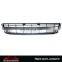 AUTO FRONT CENTER VENT GRILLE BLACK CHROME FOR VW GOLF 6 MK6 2009-2013 5K0853671