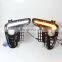 car Dynamic turn signal light LED daytime running light drl Front Grille lamp for kia k2
