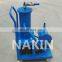 Smart type with compact design portable oil purifier and oil filtration cart