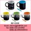 U Shape Colored Porcelain Coffee Mug & Tea Cup with 11oz for Slate Mug