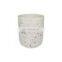 mini small custom airtight sprinkles splatter White kitchen Ceramic canister storage jar tea bottle jar herbs container