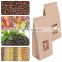 Tin Tie Small Resealable Brown Kraft Paper Bag for Food Snacks Dessert Treat Party Favors Coffee Cookie