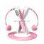 Detachable Handles Fitness Rush Athletics Custom Digital Smart Heavy PVC Weighted Jump Rope