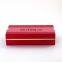 Square 150 ml perfume oil packaging box satin lined rigid paper slant boxes