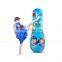 free Standing kick boxing bag for kids inflatable punching bag