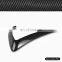 Hansshow Front Bumper Eyebrow Wind Knife Real Matte/Gloss Carbon Fiber Fog Light Cover Trim For Tesla Model 3
