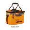 Camping Water Container Pan Basin Tackle Storage BagPortable EVA Fishing Bags Collapsible Fishing Bucket Live Fish Box