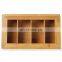 Kitchenware New Design High Quality Multifunction Organizer Bamboo Storage Box Pantry Organizer Kitchen & Tabletop
