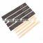 Natural Bamboo Disposable Wooden Shikisai Chopsticks With Custom Paper Sleeve Logo Printing