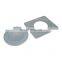 OEM Galvanized Triangle  Filter Metal End Covers for filters