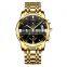 NIBOSI Men Watch Quartz Mens Watches Top Brand Luxury Business Chronograph Sport Watch Men Military Clock Saat Relogio Masculino