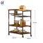 Luxury Nice Mobile Kitchen Cart Island Trolley