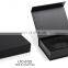 Black Wholesale Custom Logo Premium Luxury Cardboard Paper Gift Wig Hair Extension Magnetic Packaging Box Customized Ribbon Art