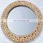 Vintage Straw Water Hyacinth Mirror Boho wall Decoration High Quality cheap wholesale made in Vietnam