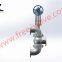 WCB body Triplet commutation slurry globe valve FRJ543Y for Alumina slurry