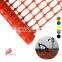 1X50m orange barrier mesh PE plastic temporary fencing for crowd control safety barrier