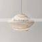 New Design Elegant Polygon Modern Home Living Room Indoor Alabaster Lights Nordic Led Marble Chandelier Pendant Light