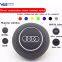 For Audi A4 A5 A6 A7 Alcantara Leather Steering Wheel Airbag Cover Trim Cover