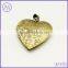 wholesale floating heart photo locket pendant necklace