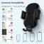 Factory Wholesale Automatic Wireless Car Charger Phone Holder for iPhone Android Phone Portable Battery Charger with Dashboard