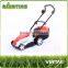 Professional and new green electric lawn mower,portable lawn mower