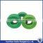 Green and white cnc precision machining parts