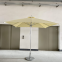 Aluminum square center column parasol with dust cover waterproof sunshade terrace umbrella garden umbrella custom manufacturer