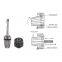 High-precision ER11 Jacket Nut CNC Engraving Machine Spring End Mill Chuck Machine Tool Accessories