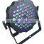 RGBW 4in1DMX stage lighting cheap led par super slim 54*1W rgbw par light for sale