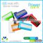 Hot promotional gift power bank charger , 4400mah power bank with LED logo and mobile holder function