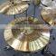 Handmade hole cymbals for music drum