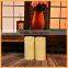 moving flame wick real wax led candle with timer
