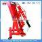 best selling sale promotion folding 2 ton portable manual small hydraulic hoist crane