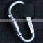 Mountain Travel Accessories Outdoor Camping Equipment Aluminum Carabiner Hunting Equipment Survival Kit Lock Carabine