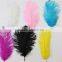 30cm-35cm Pink Synthetic Ostrich Feathers For Party Table Decoration