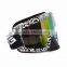 BJ-MG-013A Manufacturer Adult Reflective Letter Frame custom racing motorcycle sports goggles