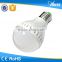 China new products plastic 5w e27 led bulb with ce/rohs