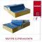 Fast And Esay Construction Fireproof Lightweight Rock Wool Sandwich Panels Type Rockwool