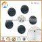Paint Black Custom Metal Tack Buttons For Jeans