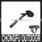 2016 wholesale alibaba army style survival gear Folding shovel with compass