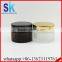 1oz clear glass jar with silver lid