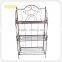 NEW Freestanding Painted Metal 3 Tire Shelf Display
