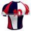 New design gird style rugby jersey stylish color red