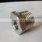 stainless steel pipe hexagon bushing 1/2*1/4 inch