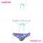 Hot Selling Thin Halter Colorful Brazilian Bikini Print Swimsuit
