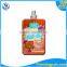 stand up pouch for packing tea coffee protein powder cookies snack food packaging bag with factory supply for apple chip