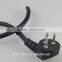 16A 250V power tools for laptop computer electrical safety extension strip 3 pin plug Israel ac power cord cable